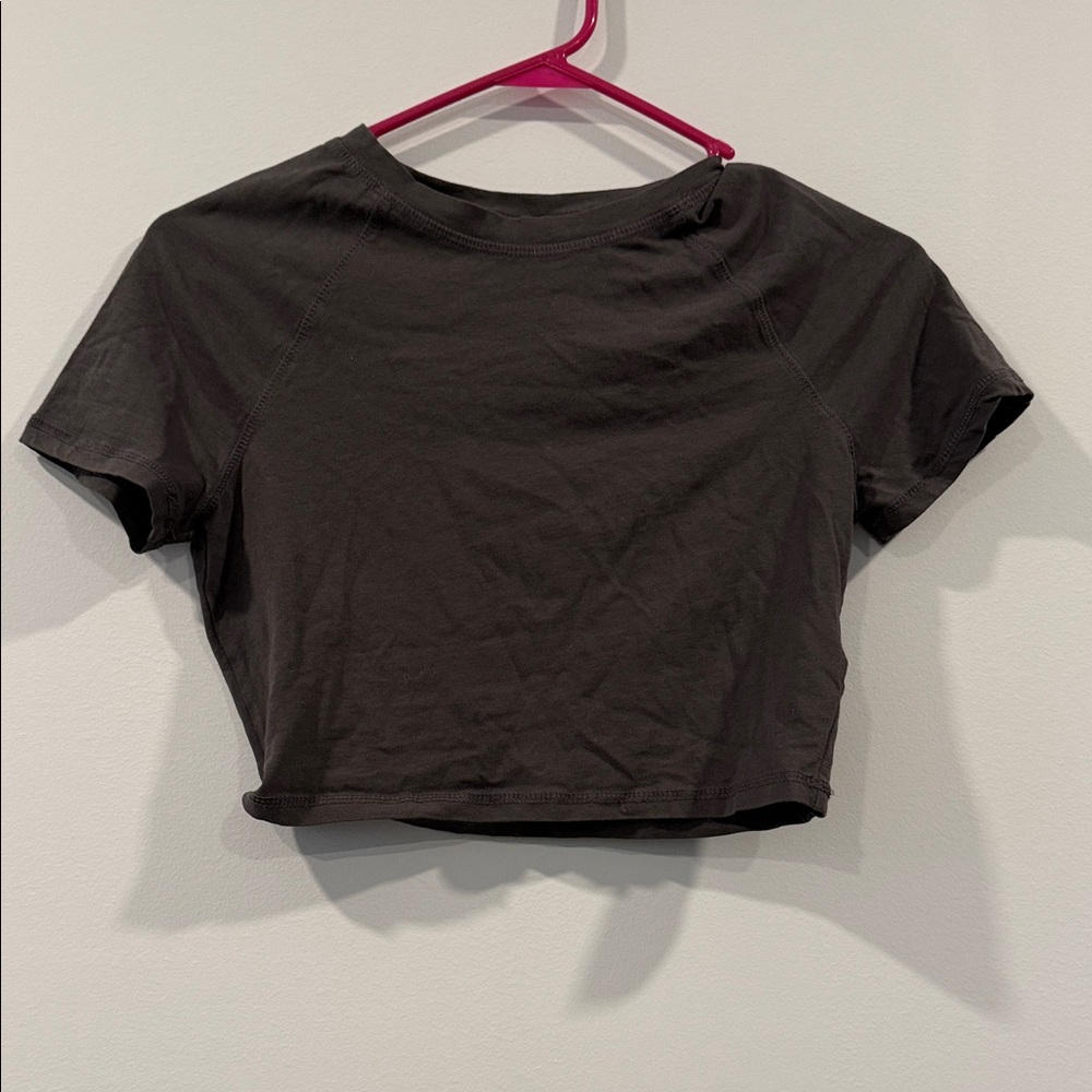 H&M Charcoal Women's Crop Top